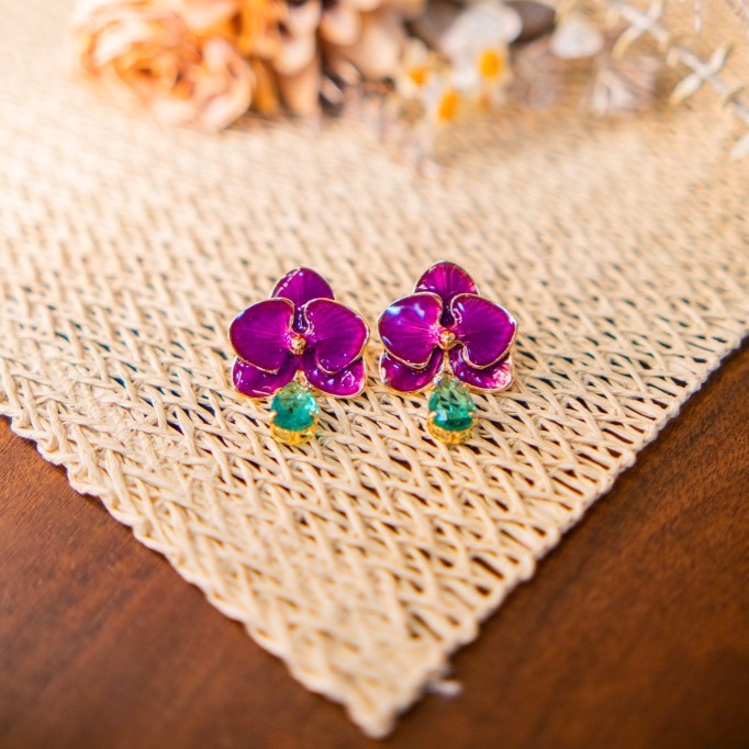 Orquídeas Esmaltadas